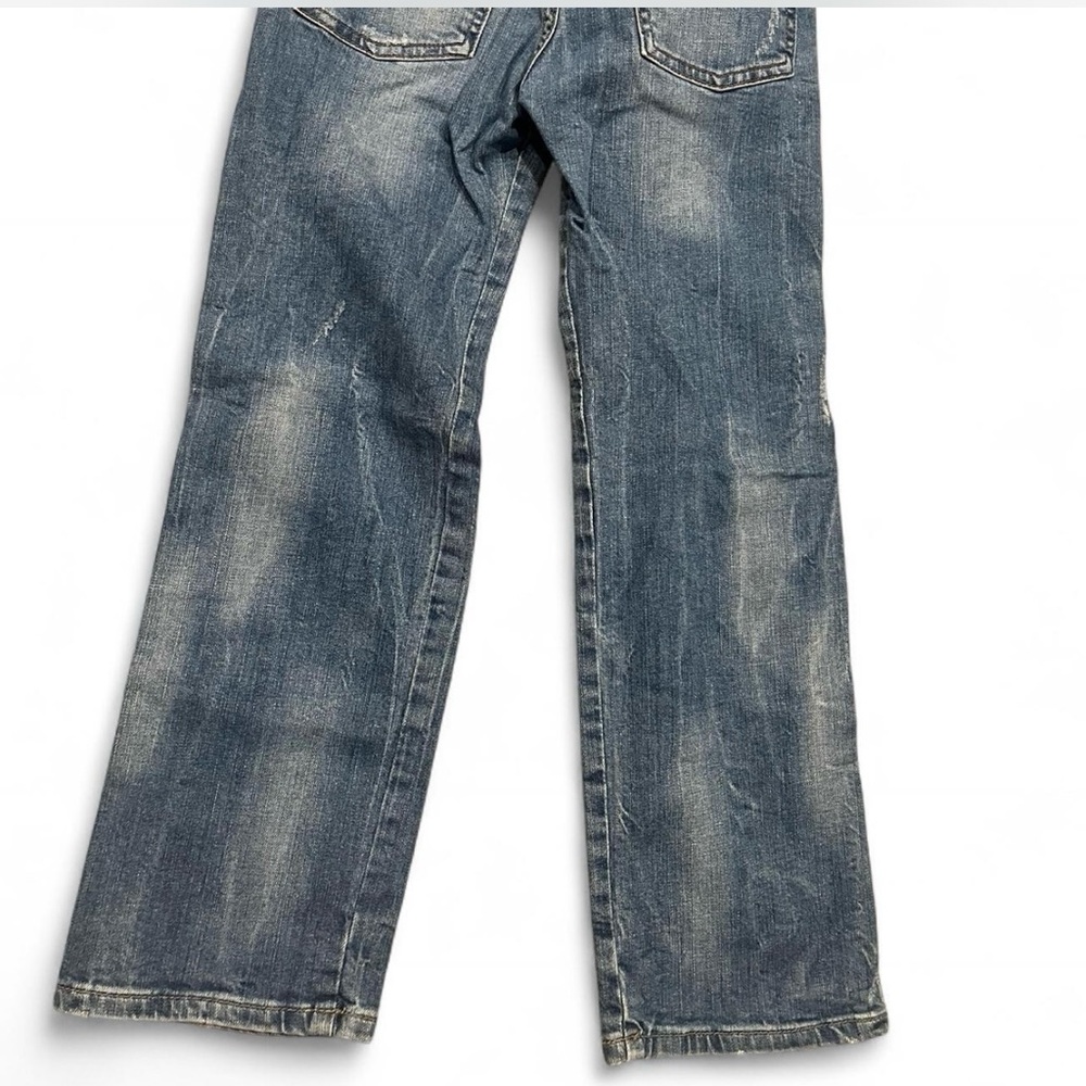 Diesel Boys Distressed Blue Jeans - Picture 5 of 6